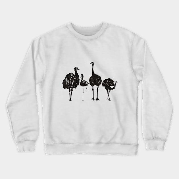 Birds Of A Feather Crewneck Sweatshirt by missdebi27